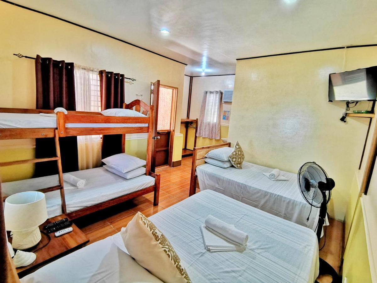 Besaga Beachfront B&B - Port Barton San Vicente  Ngoại thất bức ảnh