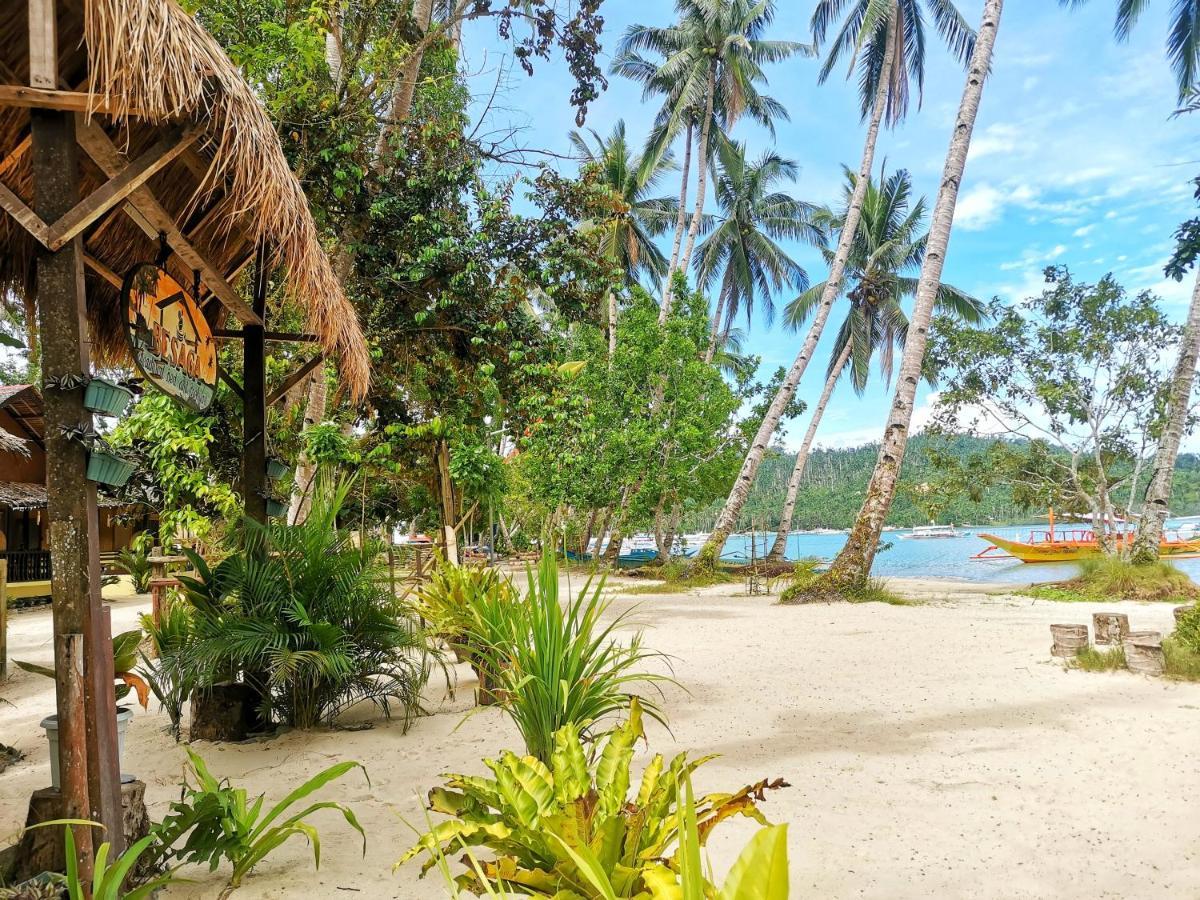 Besaga Beachfront B&B - Port Barton San Vicente  Ngoại thất bức ảnh